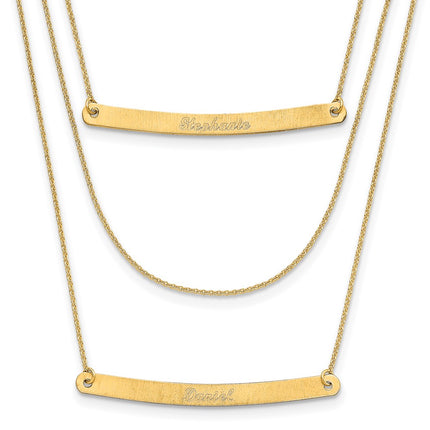 10k Yellow Gold Chain Necklaces Style 10XNA652Y - Classique Jewelry Inc.