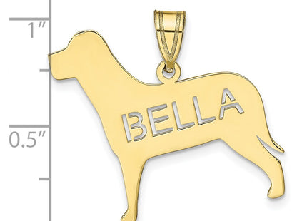 10k Yellow Gold Pendants Style 10XNA691Y - Classique Jewelry Inc.