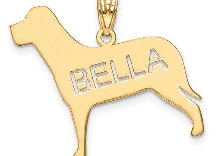 10k Yellow Gold Pendants Style 10XNA691Y - Classique Jewelry Inc.