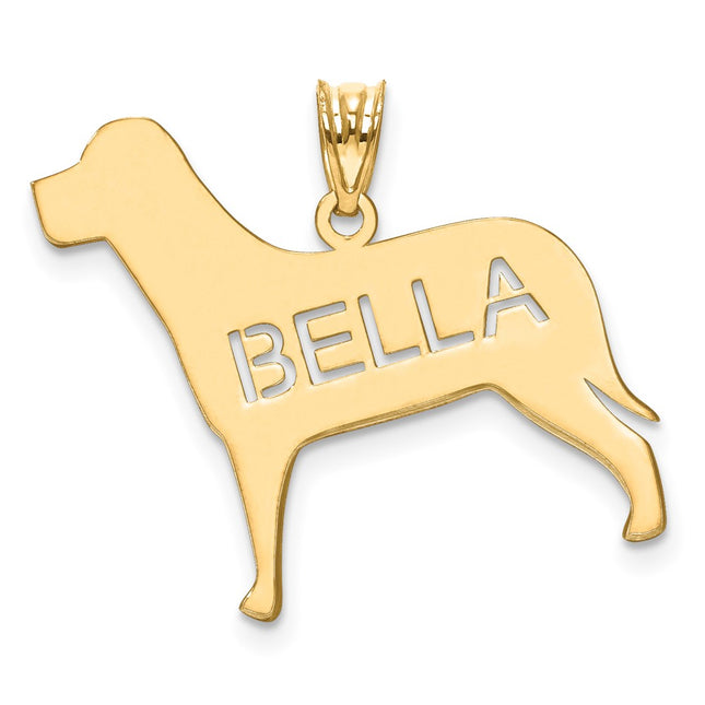 10k Yellow Gold Pendants Style 10XNA691Y - Classique Jewelry Inc.