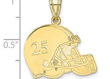 10k Yellow Gold Pendants Style 10XNA693Y - Classique Jewelry Inc.