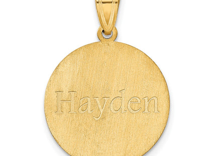10k Yellow Gold Pendants Style 10XNA695Y - Classique Jewelry Inc.