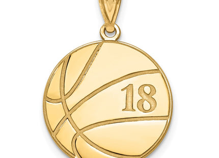 10k Yellow Gold Pendants Style 10XNA695Y - Classique Jewelry Inc.