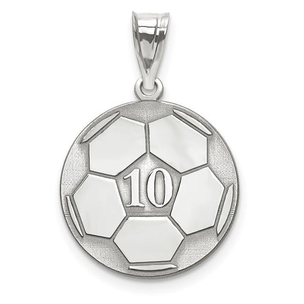 10k White Gold Pendants Style 10XNA698W - Classique Jewelry Inc.