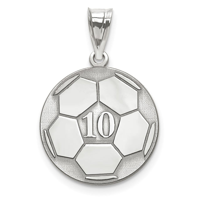 10k White Gold Pendants Style 10XNA698W - Classique Jewelry Inc.