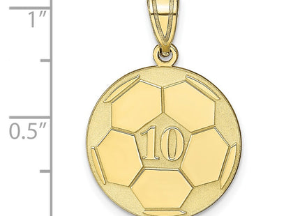 10k Yellow Gold Pendants Style 10XNA698Y - Classique Jewelry Inc.