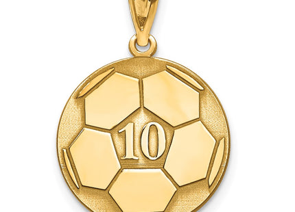 10k Yellow Gold Pendants Style 10XNA698Y - Classique Jewelry Inc.