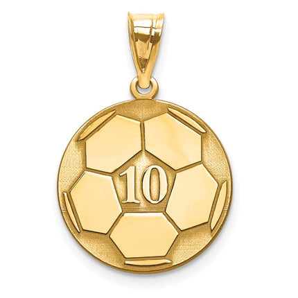 10k Yellow Gold Pendants Style 10XNA698Y - Classique Jewelry Inc.