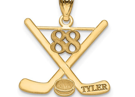 10k Yellow Gold Pendants Style 10XNA703Y - Classique Jewelry Inc.