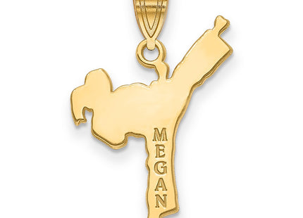 10k Yellow Gold Pendants Style 10XNA704Y - Classique Jewelry Inc.