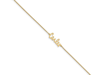 10k Yellow Gold Bracelets Style 10XNA730Y - Classique Jewelry Inc.