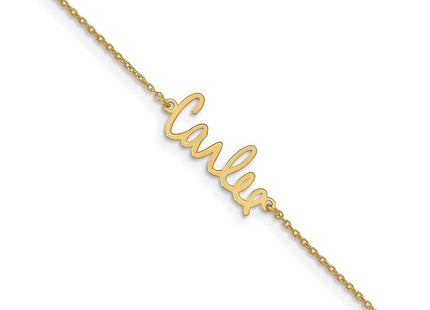 10k Yellow Gold Bracelets Style 10XNA730Y - Classique Jewelry Inc.