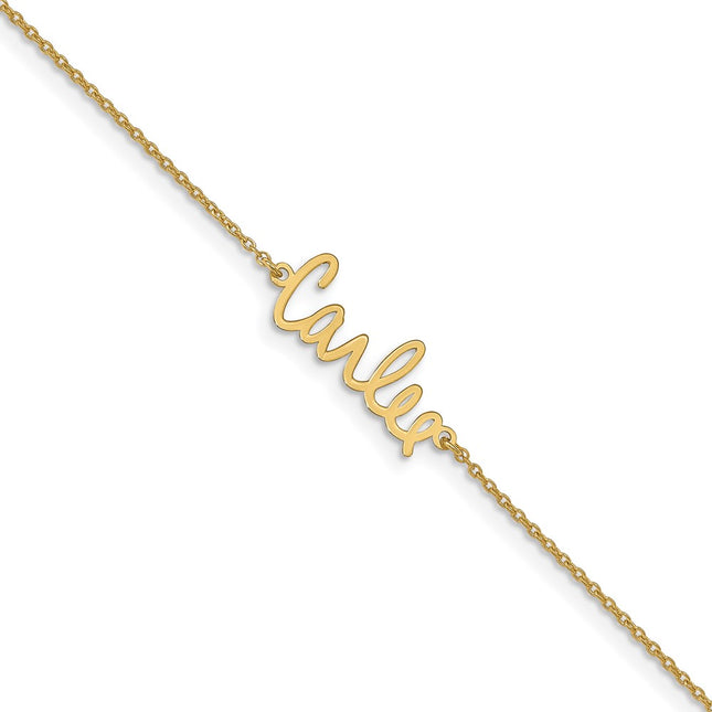 10k Yellow Gold Bracelets Style 10XNA730Y - Classique Jewelry Inc.