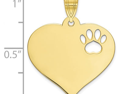 10k Yellow Gold Pendants Style 10XNA768Y - Classique Jewelry Inc.
