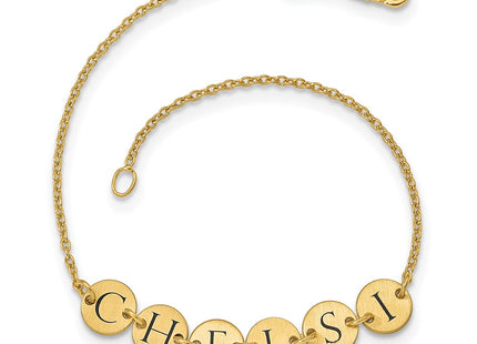 10k Yellow Gold Bracelets Style 10XNA785Y - Classique Jewelry Inc.