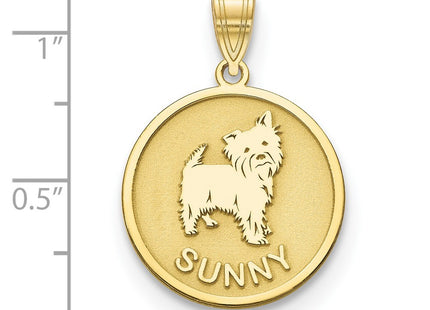 10k Yellow Gold Pendants Style 10XNA859Y - Classique Jewelry Inc.