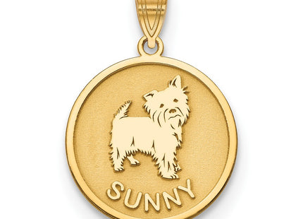 10k Yellow Gold Pendants Style 10XNA859Y - Classique Jewelry Inc.