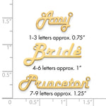 Sterling Silver/Rose-gold Underlined Name Plate view 17