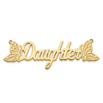Butterfly Wings Custom Name Plate Necklace view