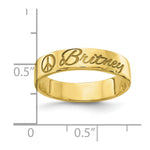 10K Yellow Gold Customized Ring view