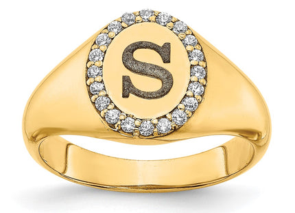 10k Yellow Gold Rings Style 10XNR107Y - Classique Jewelry Inc.
