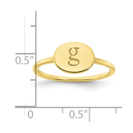 10k Yellow Gold Rings Style 10XNR122Y - Classique Jewelry Inc.