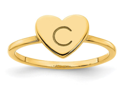 10k Yellow Gold Rings Style 10XNR124Y - Classique Jewelry Inc.