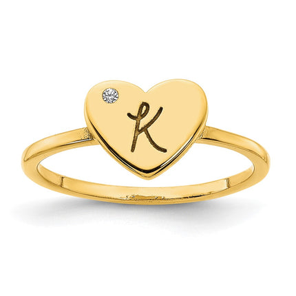 10k Yellow Gold Rings Style 10XNR125Y - Classique Jewelry Inc.