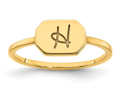 10k Yellow Gold Rings Style 10XNR126Y - Classique Jewelry Inc.