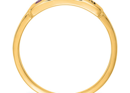 10k Yellow Gold Rings Style 10XNR130Y - Classique Jewelry Inc.