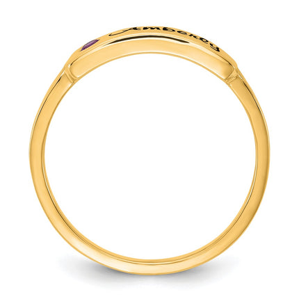 10k Yellow Gold Rings Style 10XNR130Y - Classique Jewelry Inc.