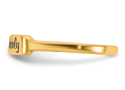 10k Yellow Gold Rings Style 10XNR130Y - Classique Jewelry Inc.