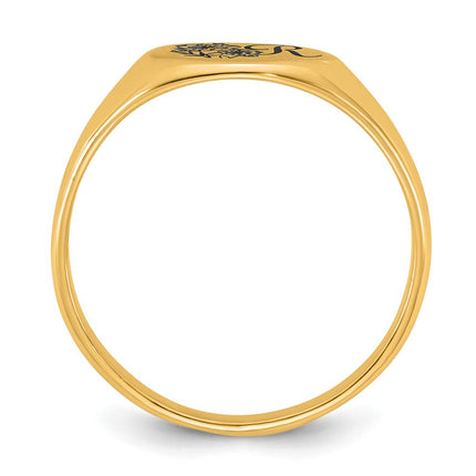 10k Yellow Gold Rings Style 10XNR132Y - Classique Jewelry Inc.
