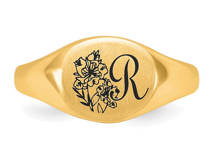 10k Yellow Gold Rings Style 10XNR132Y - Classique Jewelry Inc.