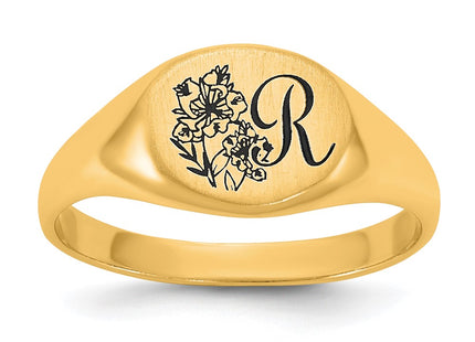 10k Yellow Gold Rings Style 10XNR132Y - Classique Jewelry Inc.