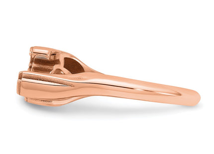 10k Rose Gold Rings Style 10XNR133R - Classique Jewelry Inc.