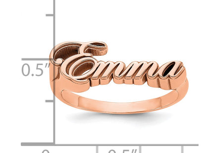 10k Rose Gold Rings Style 10XNR133R - Classique Jewelry Inc.