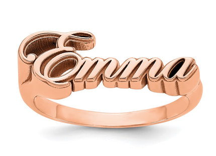 10k Rose Gold Rings Style 10XNR133R - Classique Jewelry Inc.