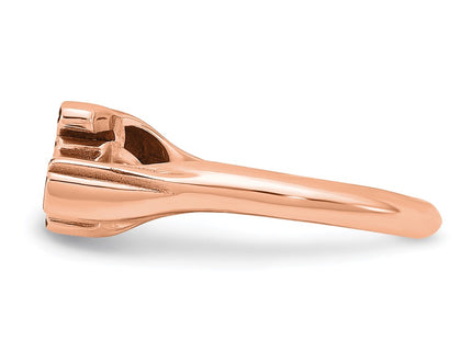 10k Rose Gold Rings Style 10XNR134R - Classique Jewelry Inc.