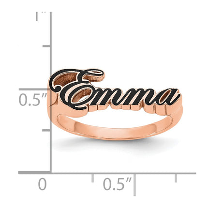 10k Rose Gold Rings Style 10XNR134R - Classique Jewelry Inc.