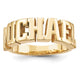 10K Yellow Gold / Ring Size 8