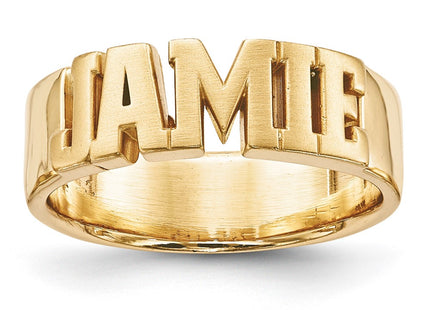 10k Yellow Gold Rings Style 10XNR54Y - Classique Jewelry Inc.
