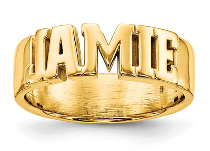 10k Yellow Gold Rings Style 10XNR54Y - Classique Jewelry Inc.