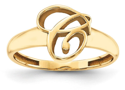 10k Yellow Gold Rings Style 10XNR65Y - Classique Jewelry Inc.