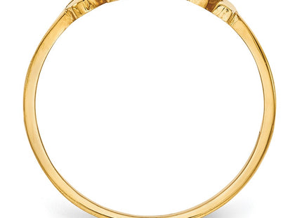 10k Yellow Gold Rings Style 10XNR73Y - Classique Jewelry Inc.