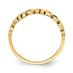 10K Polished Personalized Name Ring view 4