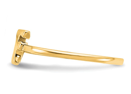 10k Yellow Gold Rings Style 10XNR75Y - Classique Jewelry Inc.