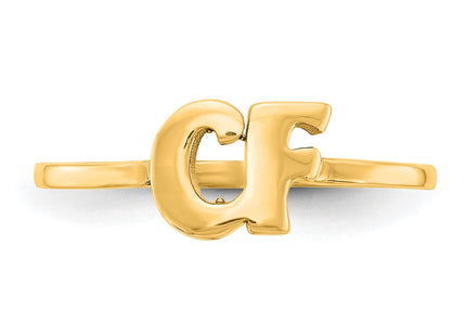 10k Yellow Gold Rings Style 10XNR75Y - Classique Jewelry Inc.