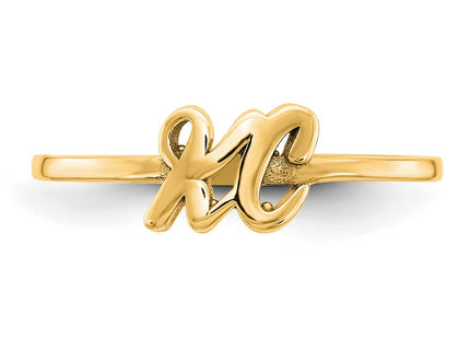 10k Yellow Gold Rings Style 10XNR75Y - Classique Jewelry Inc.