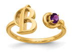 10K Yellow Gold / B